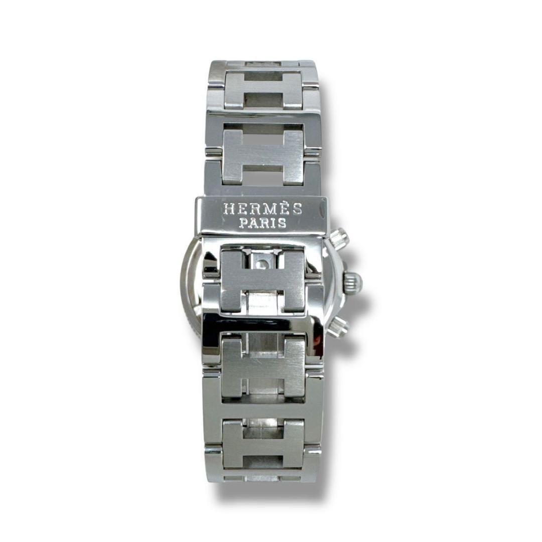 エルメス クリッパー ダイバー CL2.310 クロノ 黒 レディース 腕時計