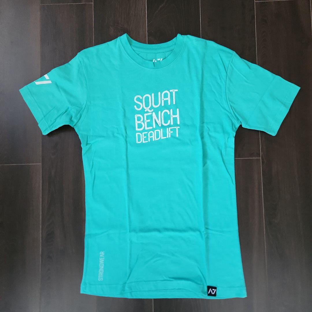 A7 バーグリップ Tシャツ メンズSサイズ 着用1回 ターコイズ