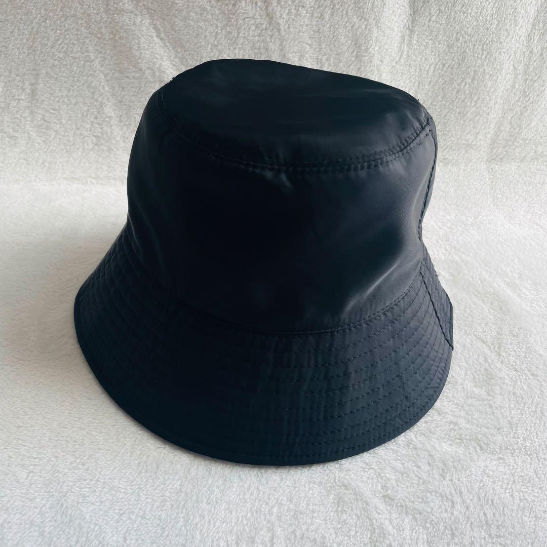 【美品】PRADA ブラック バケットハット