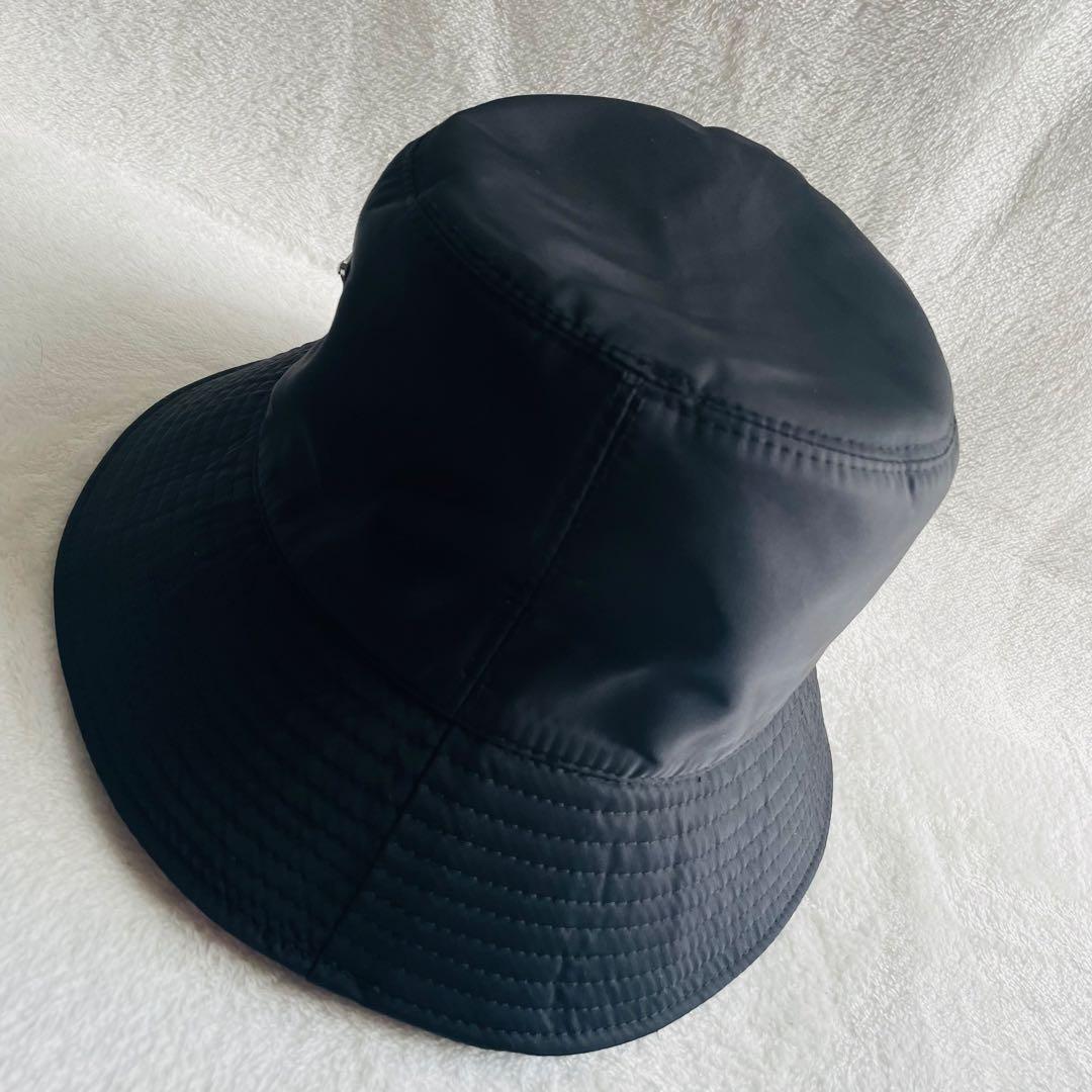 【美品】PRADA ブラック バケットハット