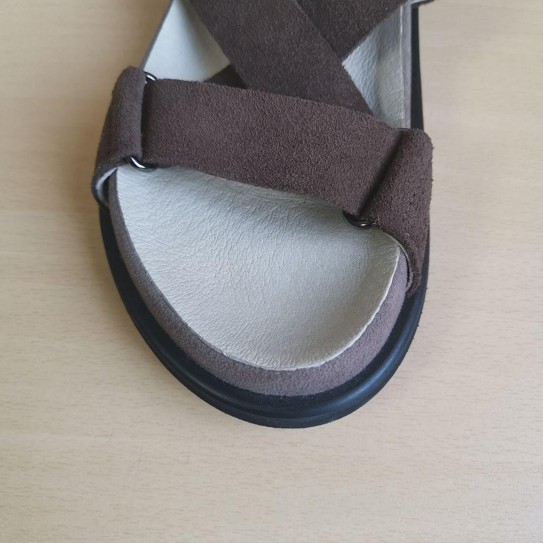 スティルバイハンド スエードストラップ サンダル　ブラウン　GD01222