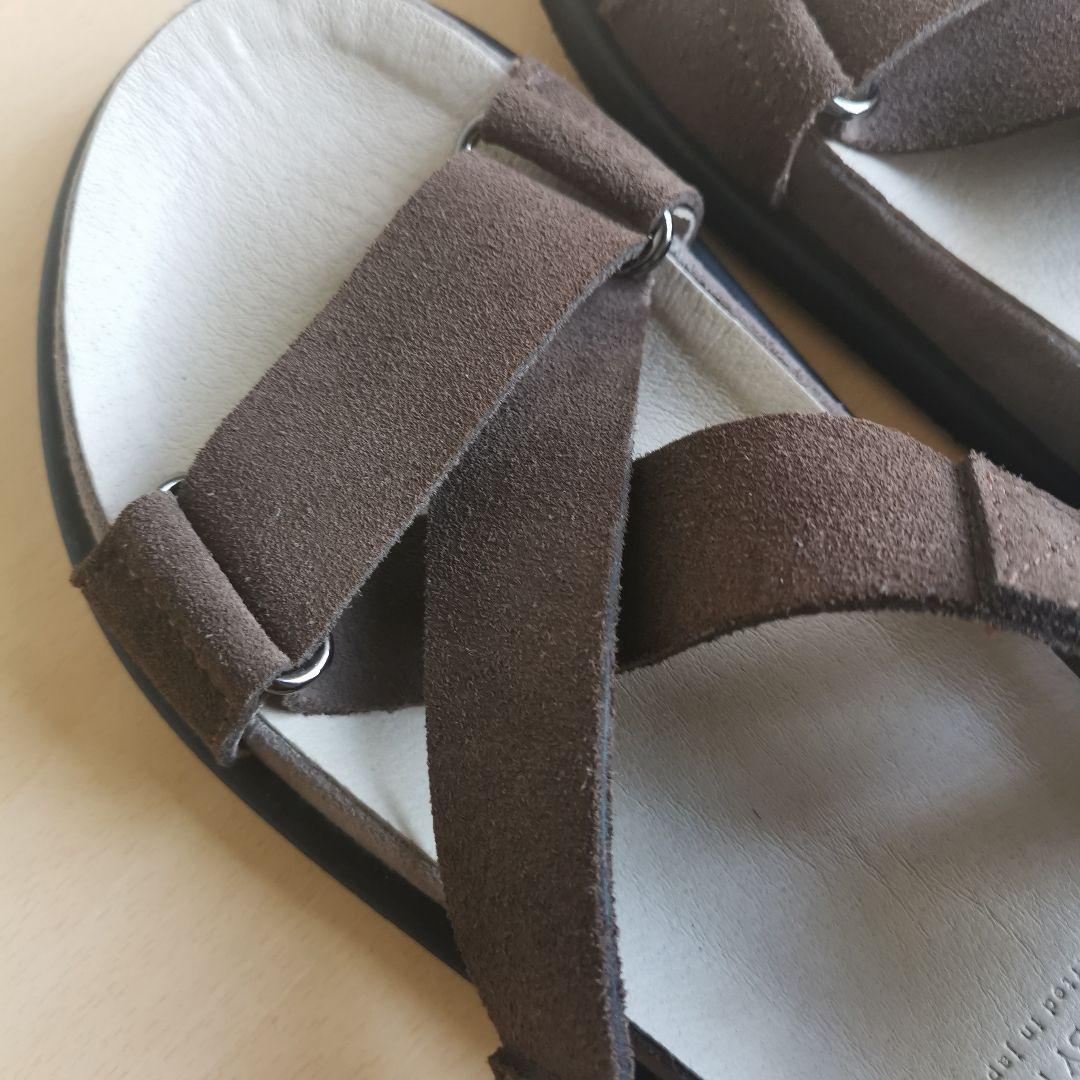 スティルバイハンド スエードストラップ サンダル　ブラウン　GD01222