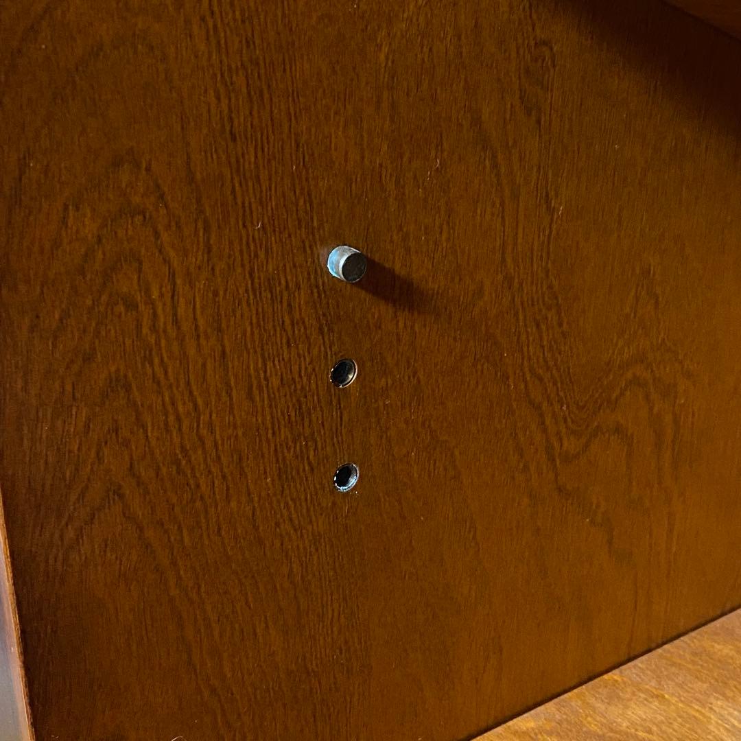 【送料込】食器棚 昭和レトロ アンティーク 木製 収納棚