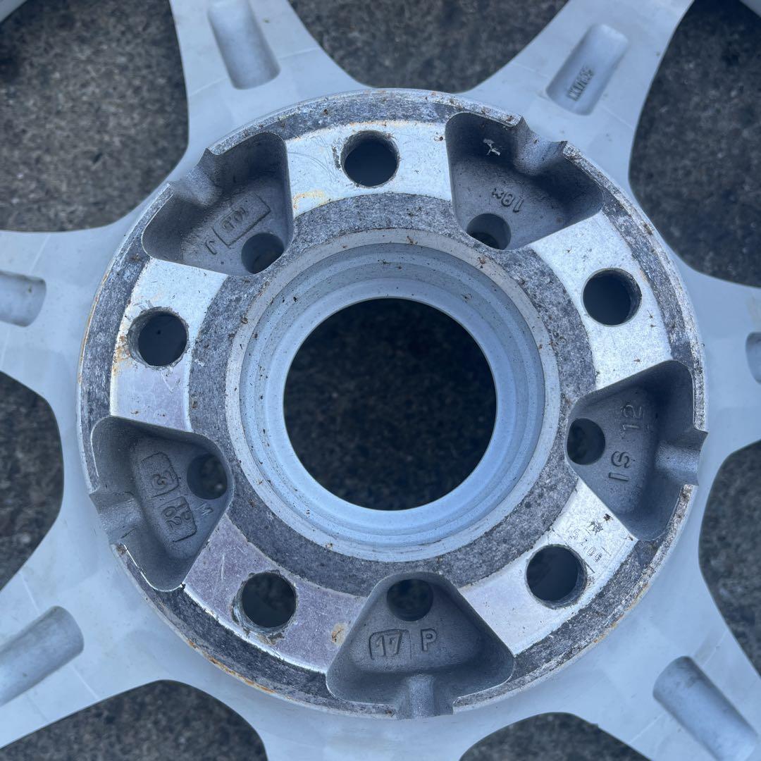 ‼️値下げ　WORK エモーション　T7R 白　ホワイト　18インチ114.3