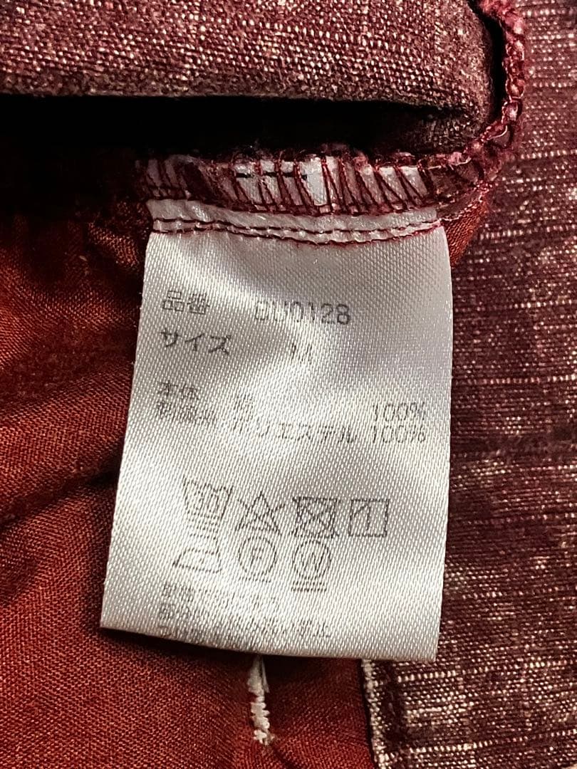 BlessU カーゴパンツ ワインレッド M