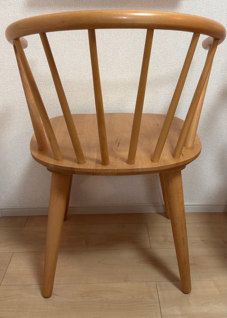 【北欧風】ダイニングチェア2脚セット