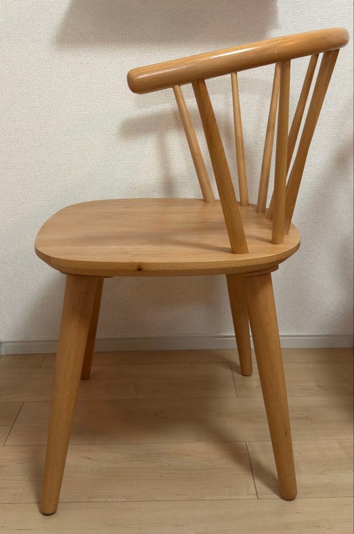 【北欧風】ダイニングチェア2脚セット