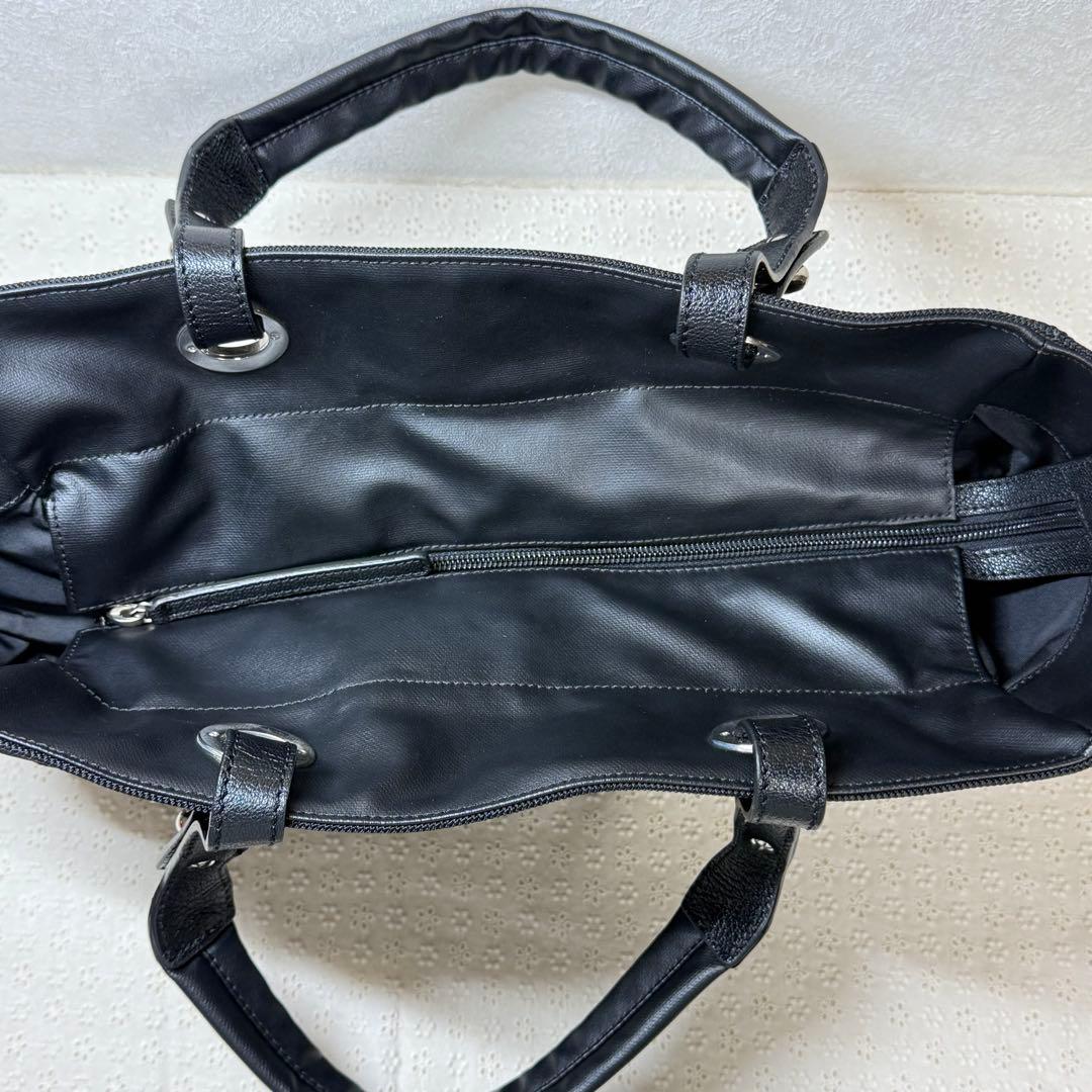 【正規品】CHANEL VINTAGE シャネル パリビアリッツ トート GM黒