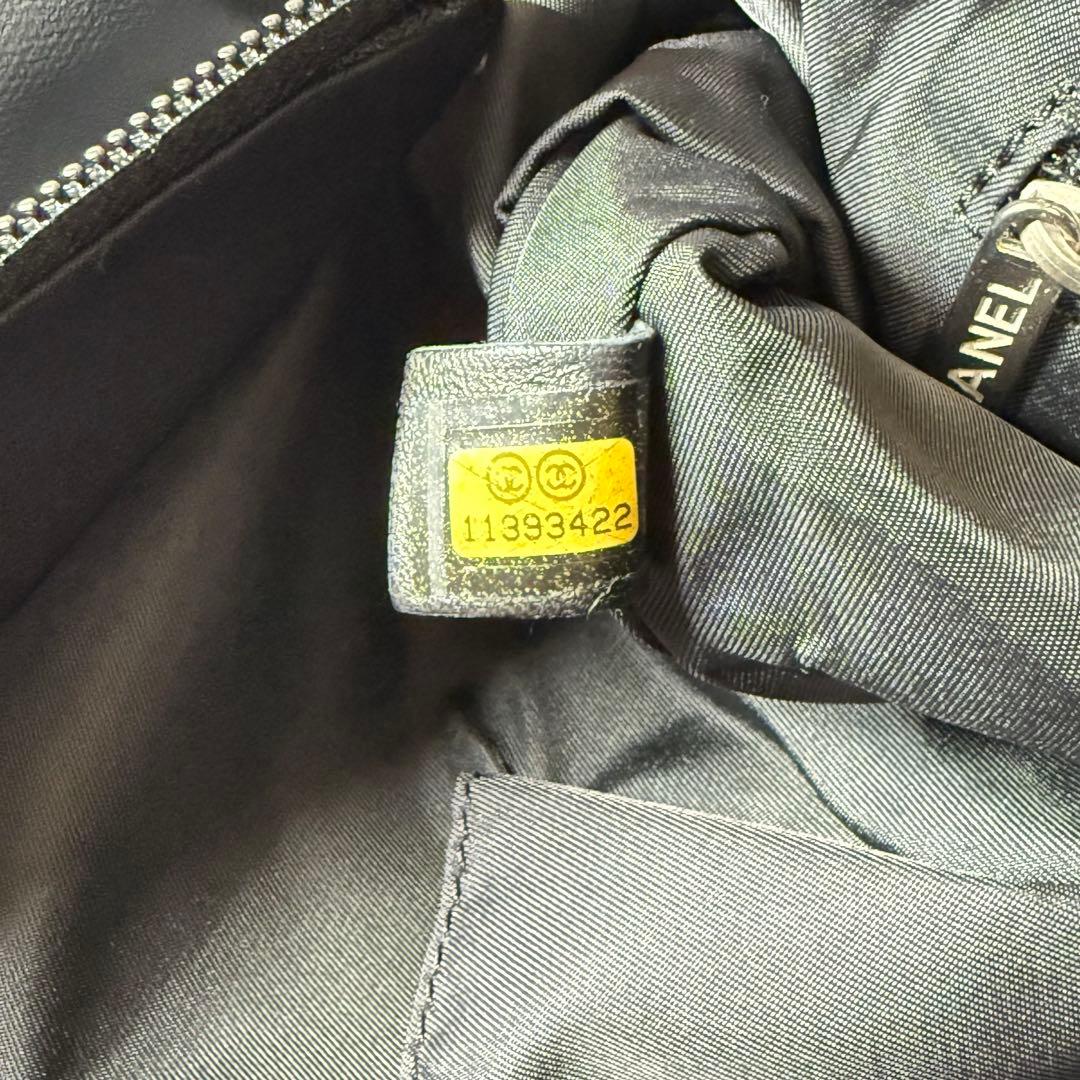 【正規品】CHANEL VINTAGE シャネル パリビアリッツ トート GM黒