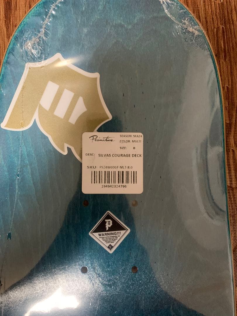 スケートボード Primitive Silvas Courage Deck 8.0
