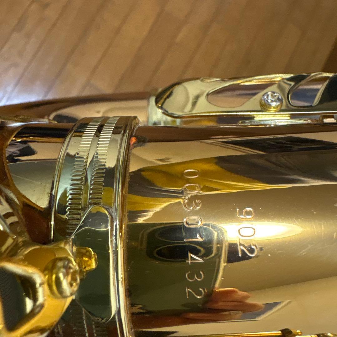 ヤナギサワ902アルトサックス ゴールド ケース付き