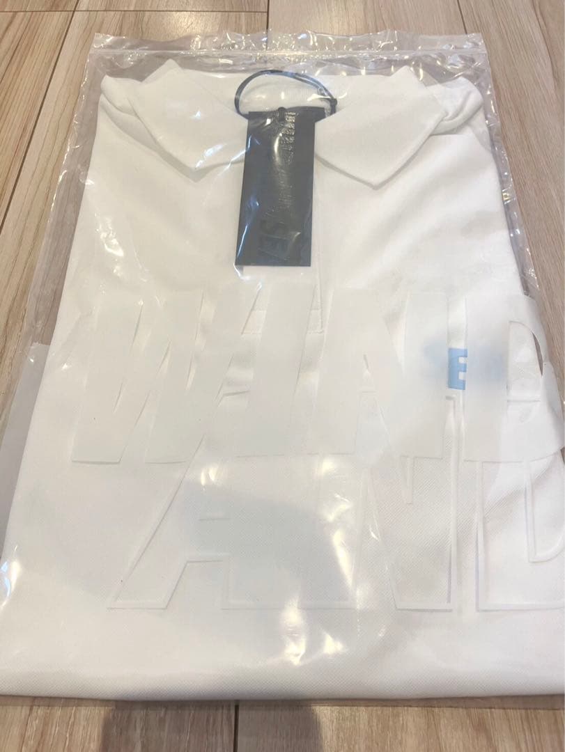 WIND AND SEA ポロシャツ 白 ホワイト L