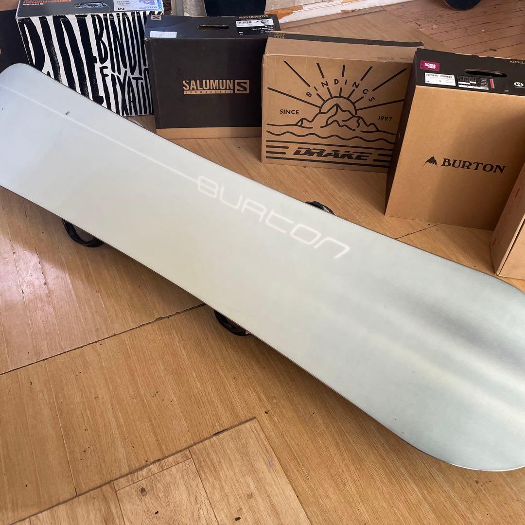 BURTON×FLUX　バートン　フラックスバインディング付　スノーボードセット