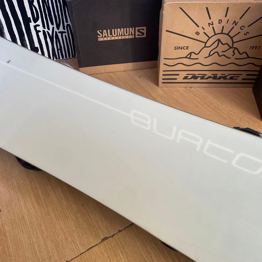 BURTON×FLUX　バートン　フラックスバインディング付　スノーボードセット