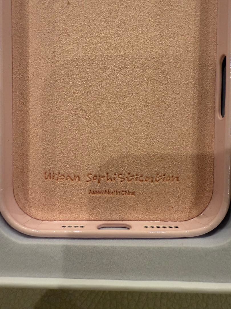 Urban Sophistication ピンク iPhone16proMax