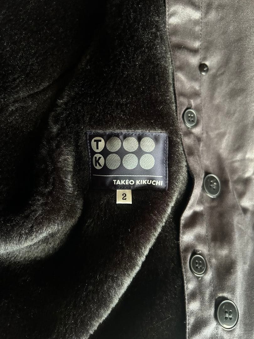 ジャケット・アウター 00s TAKEO KIKUCHI boa Napoleon jacket