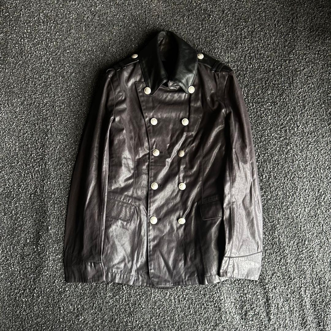 ジャケット・アウター 00s TAKEO KIKUCHI boa Napoleon jacket