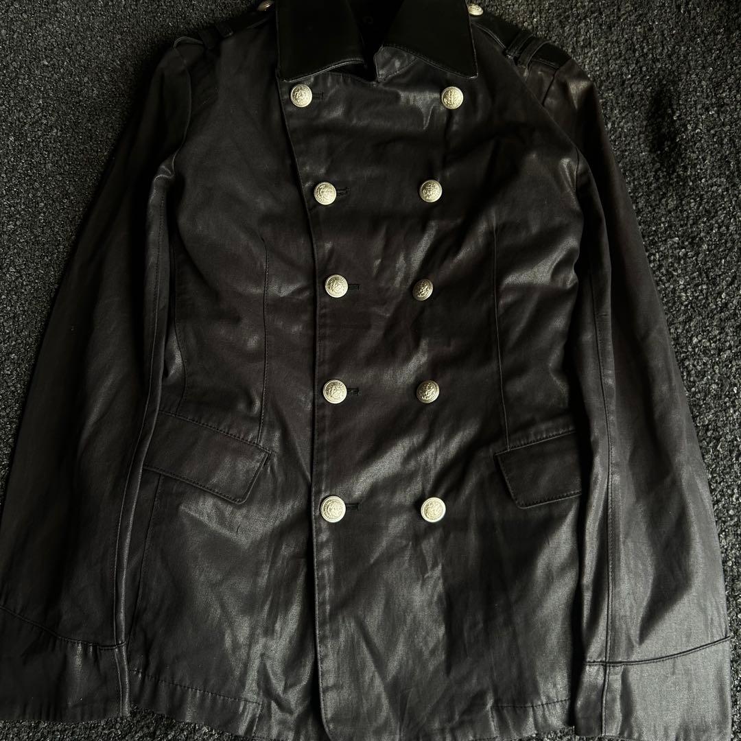 ジャケット・アウター 00s TAKEO KIKUCHI boa Napoleon jacket