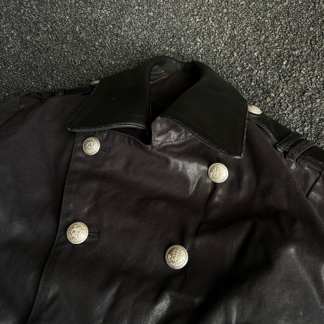 ジャケット・アウター 00s TAKEO KIKUCHI boa Napoleon jacket