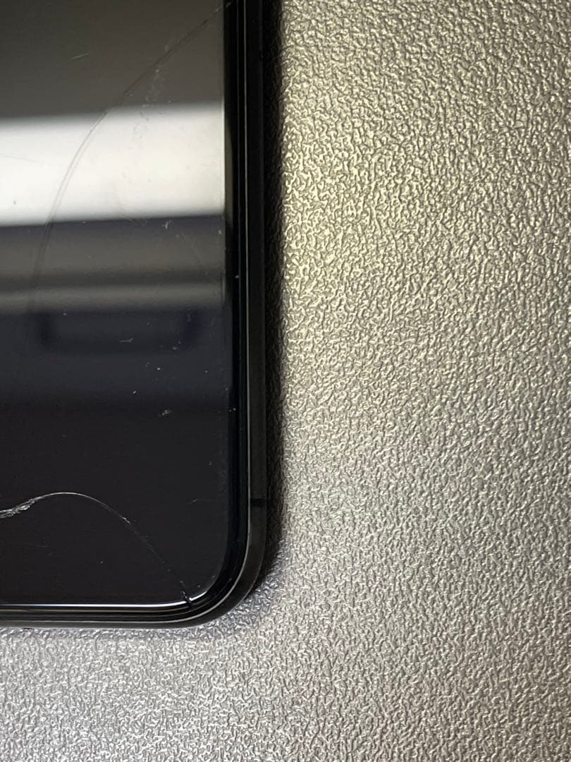 iPhone X256GB画面割れ背面割れバッテリー最大容量72% SIMフリー