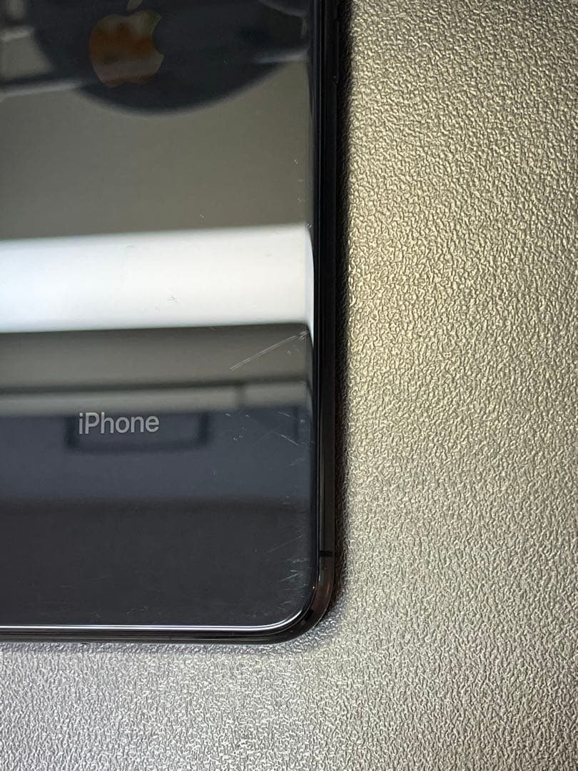 iPhone X256GB画面割れ背面割れバッテリー最大容量72% SIMフリー