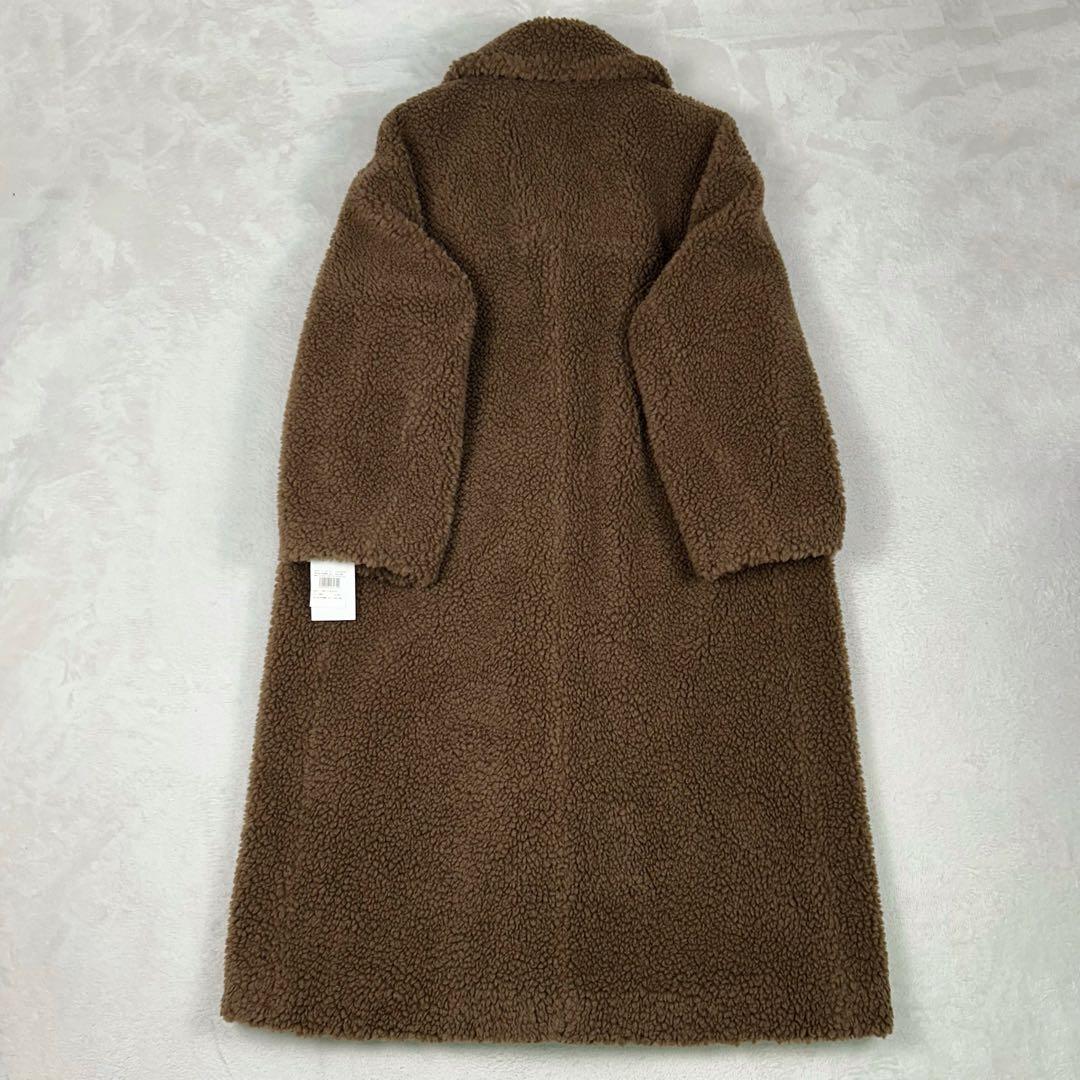 新品タグ付き♡SNIDEL ファーライクボアロングコート テディベア マキシ丈