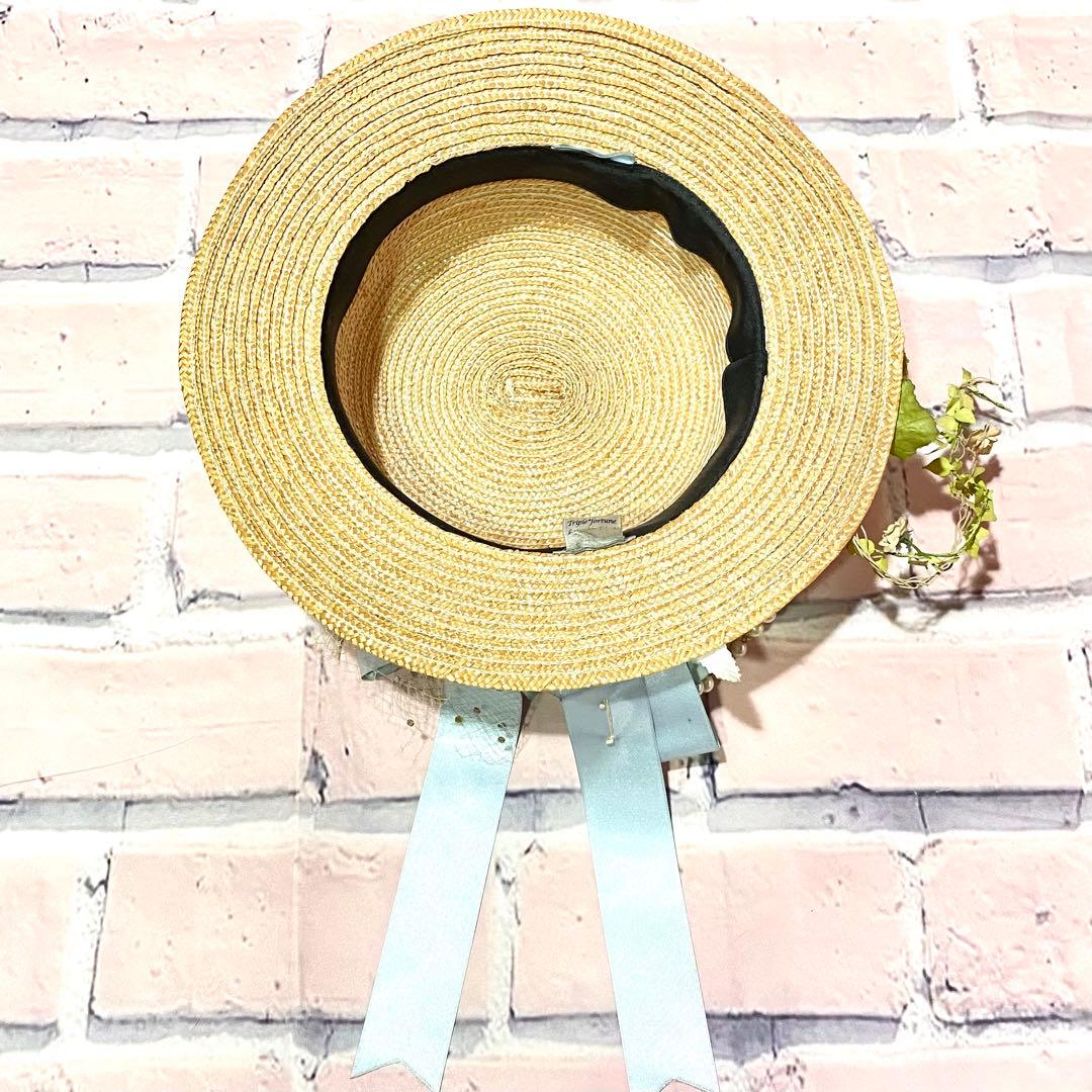 【送料込み】Triple fortune 麦わら帽子