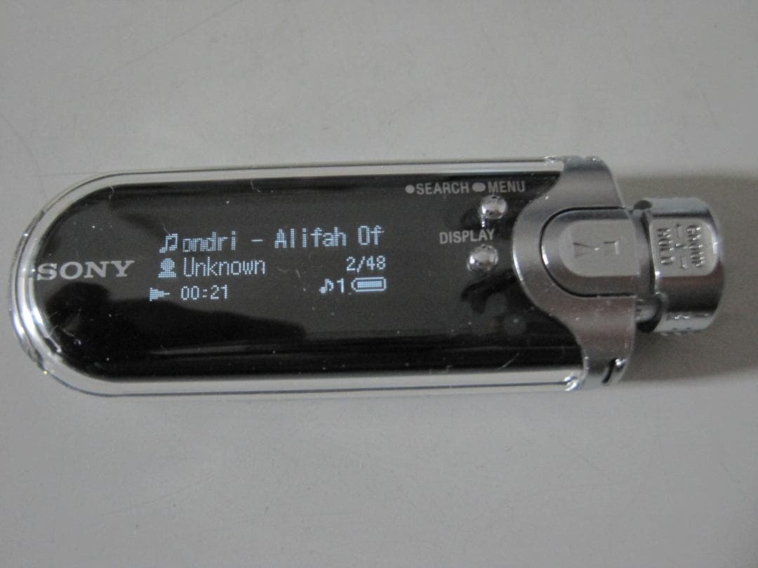 SONY ウォークマン NW-E405 中古品 動作確認済 ミッドナイトブラック