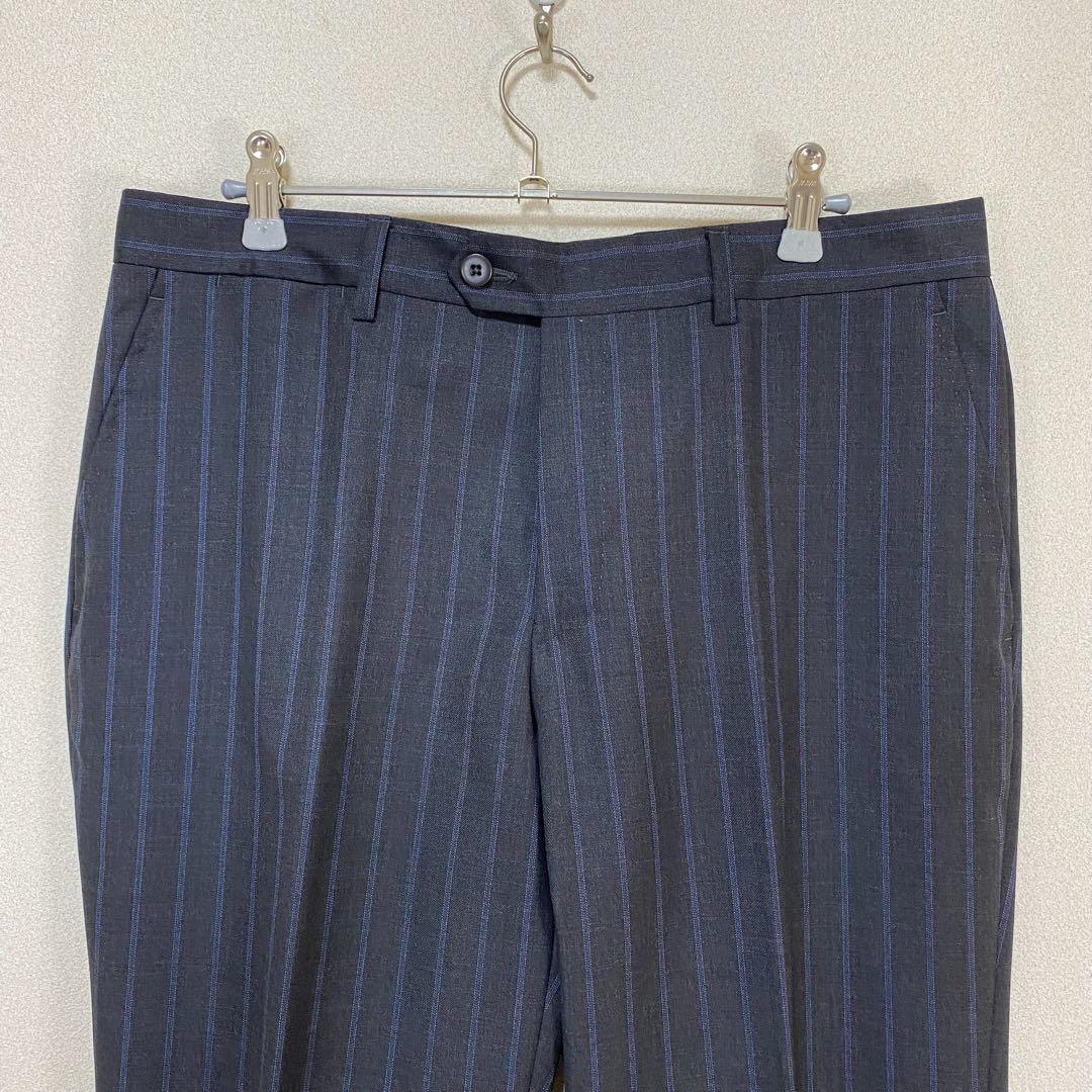 タリアトーレ　Super120’s 3B スーツ グレー系 ストライプ 48