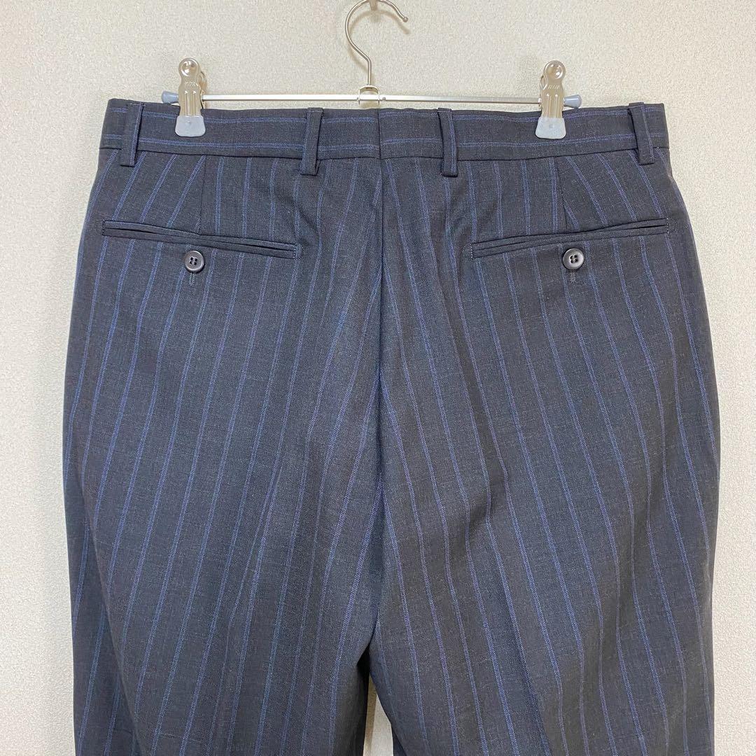 タリアトーレ　Super120’s 3B スーツ グレー系 ストライプ 48