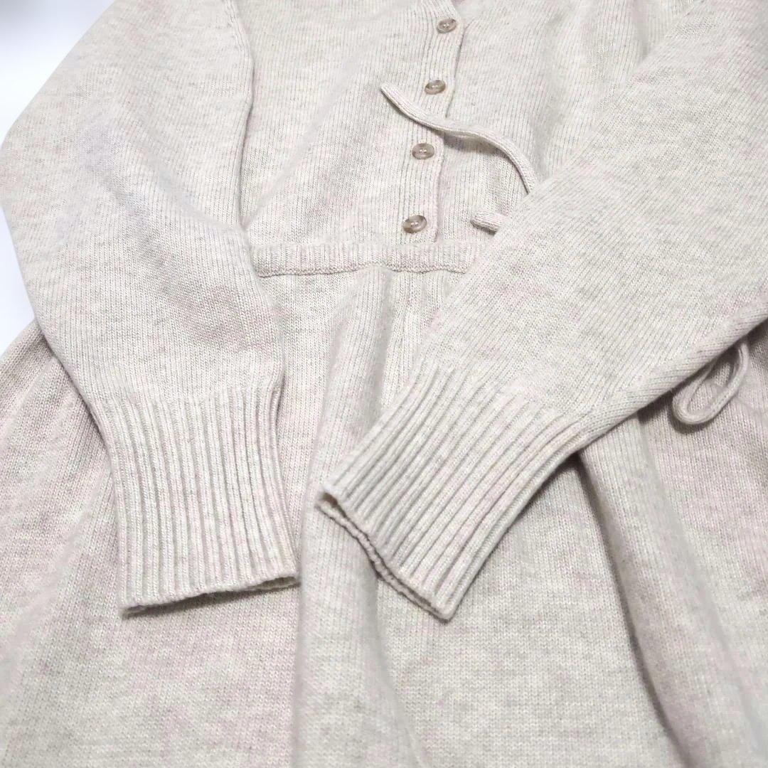 ⑫ETRE　エトレトウキョウ　Vネックニットオールインワン　つなぎ　長袖ズボン