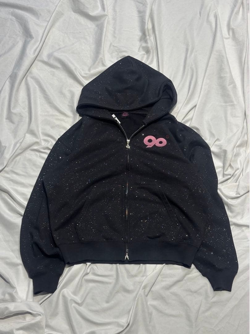 トップス 9090 Logo Glitter Gip Foodie