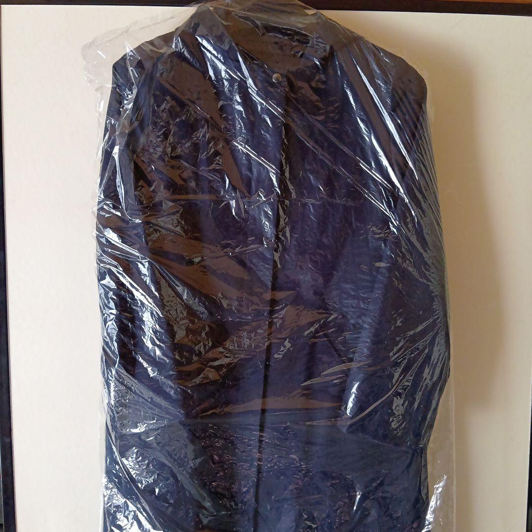 【美品】SHIPS ネイビー フード付きトレンチコート