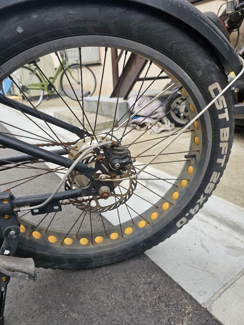 ジャンク扱い26インチ電動アシスト自転車