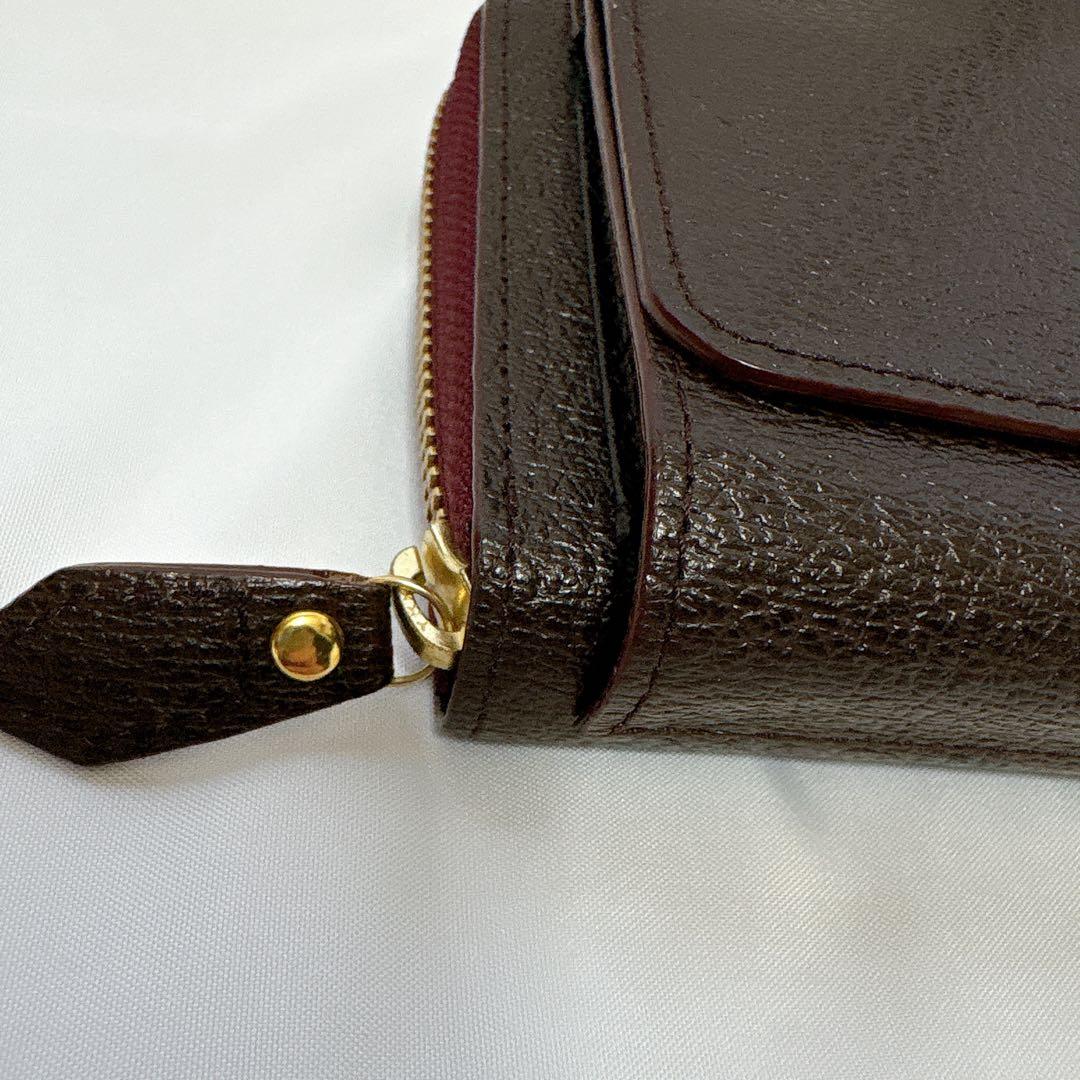 ヴィヴィアンウエストウッド ショルダーウォレット オーブ ブラウン レザー