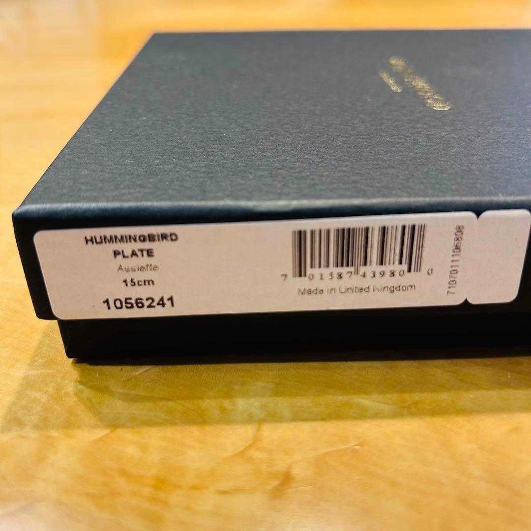 新品　ウェッジウッド　ハミングバード 15cm プレート
