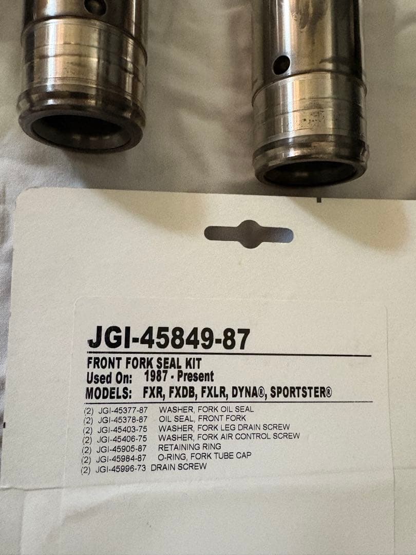 ハーレー純正　スポーツスター　フロントサス一式