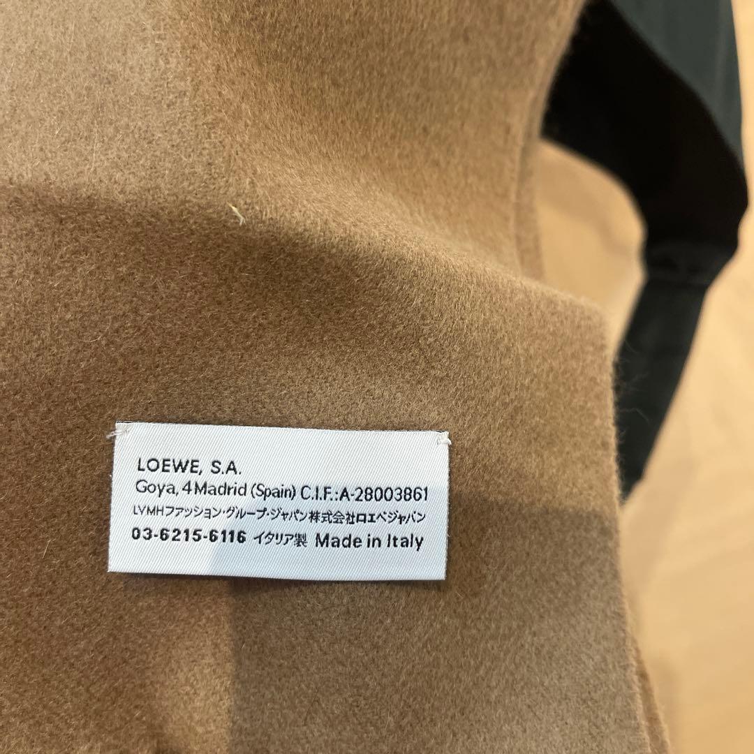 専用！楽一番公式アカウント07！LOEWE カシミヤベージュ マフラー
