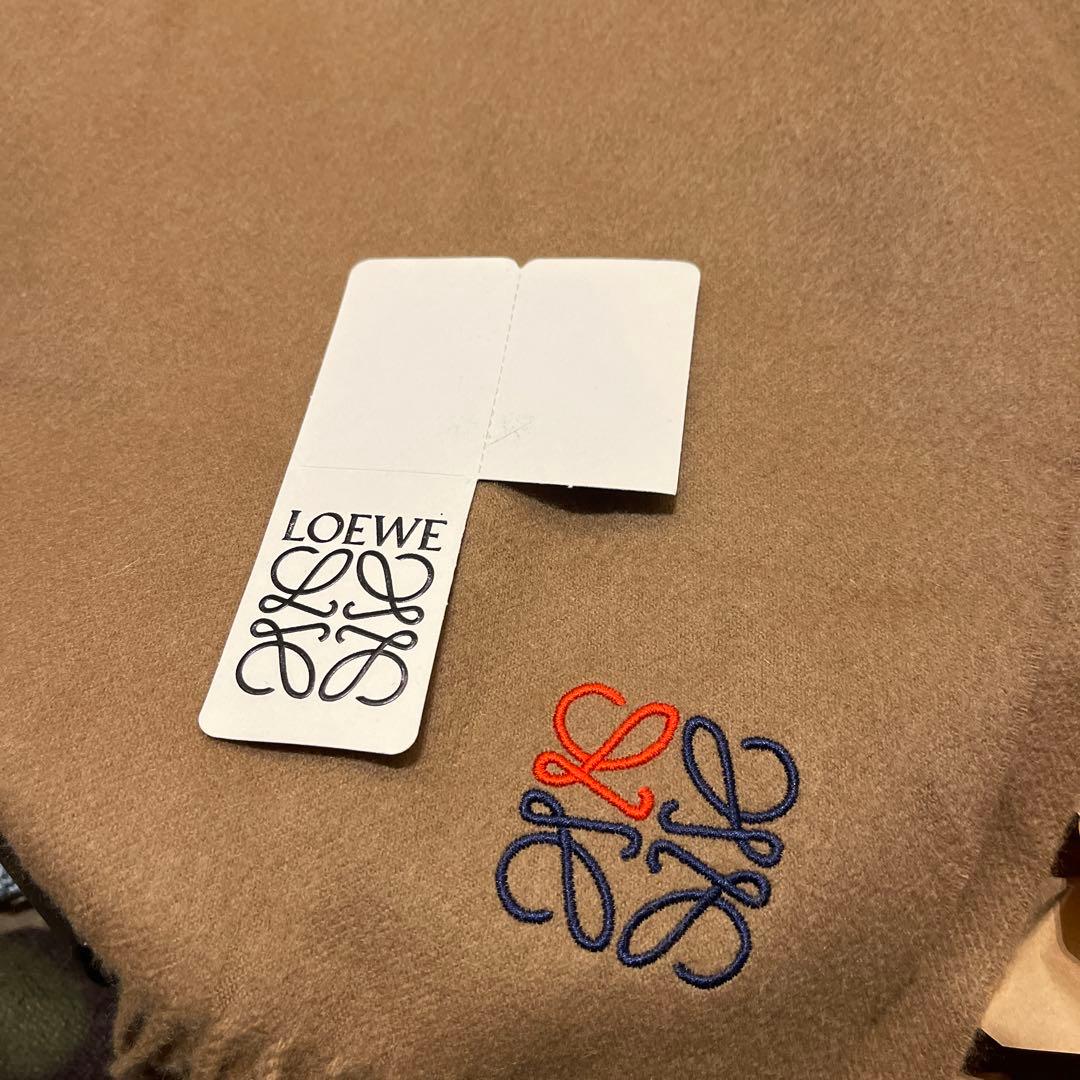 専用！楽一番公式アカウント07！LOEWE カシミヤベージュ マフラー