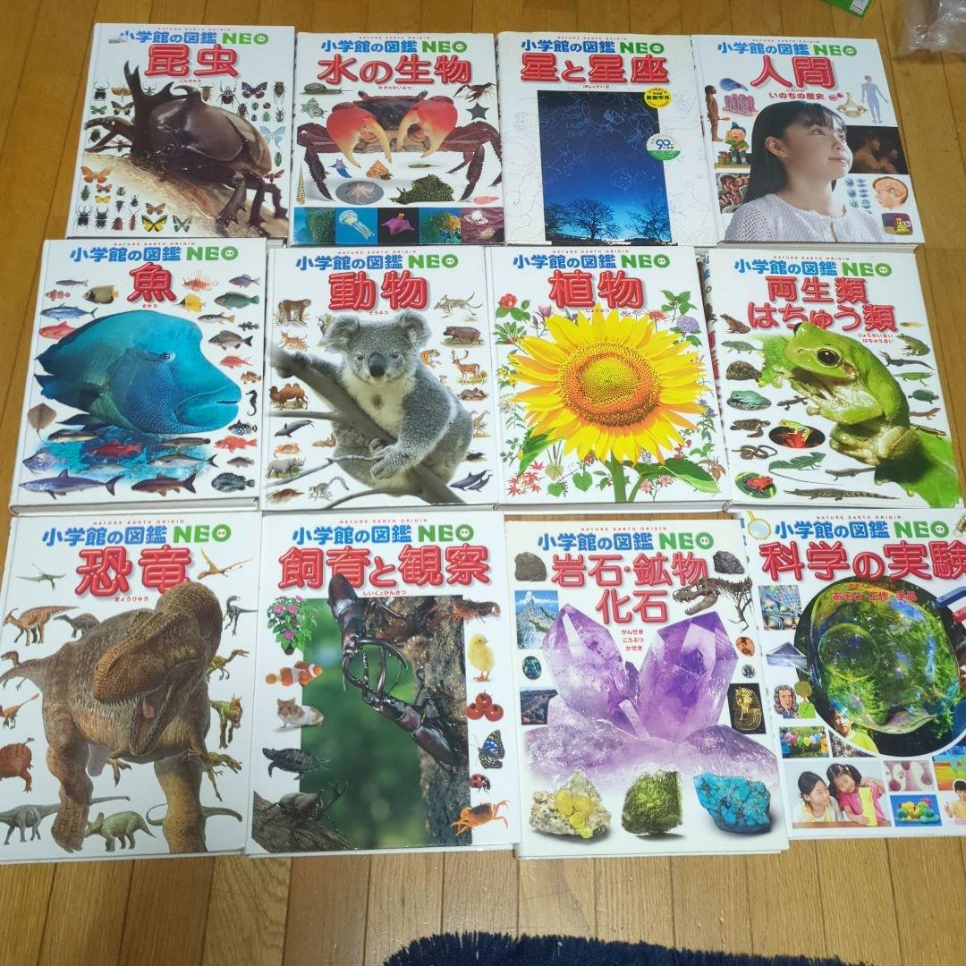 小学館の図鑑　NEO 12冊セット