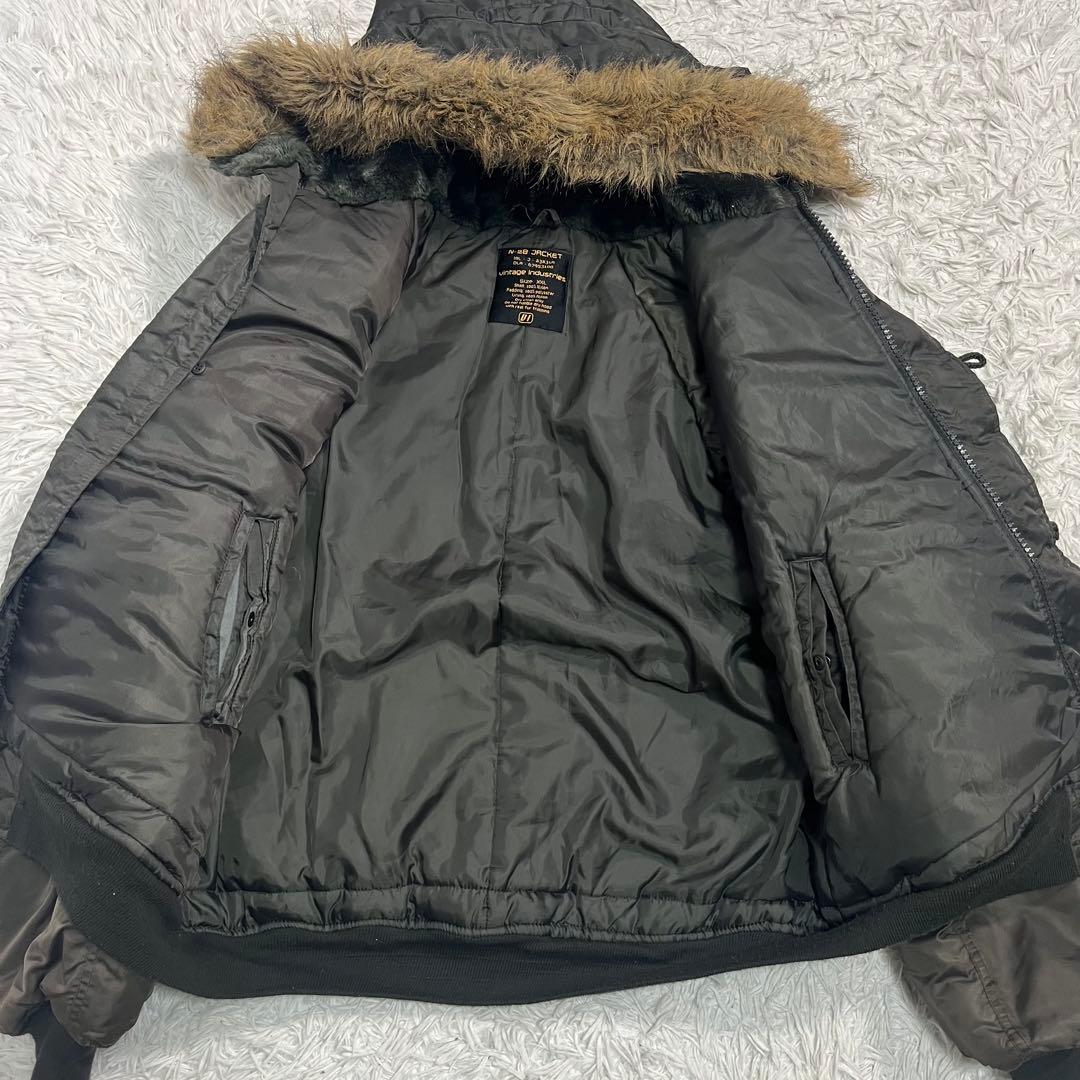 ジャケット・アウター military type N2-B flight bomber jacket