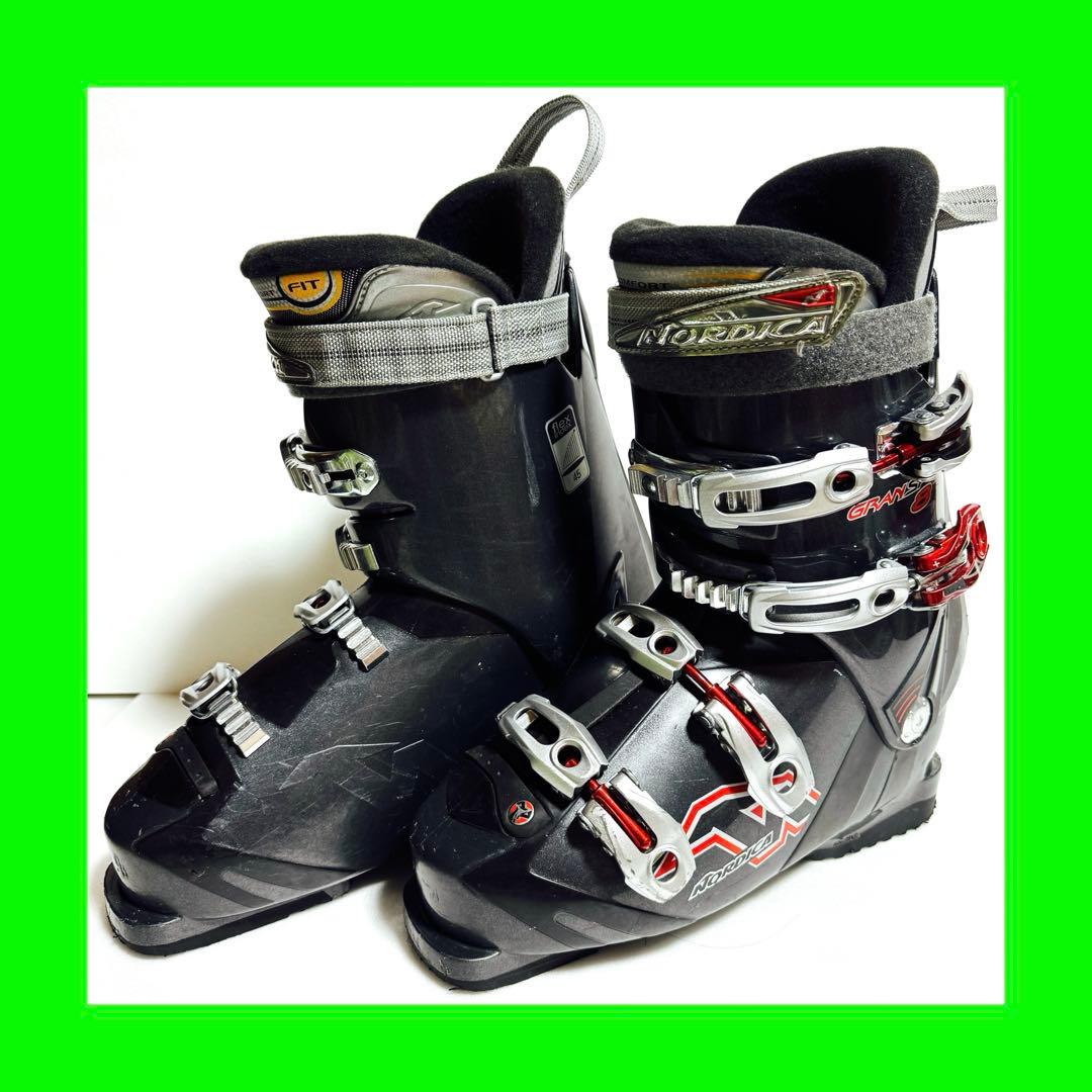 26cmスキーブーツ黒色ブラックNORDICAノルディカ初心者格安激安処分