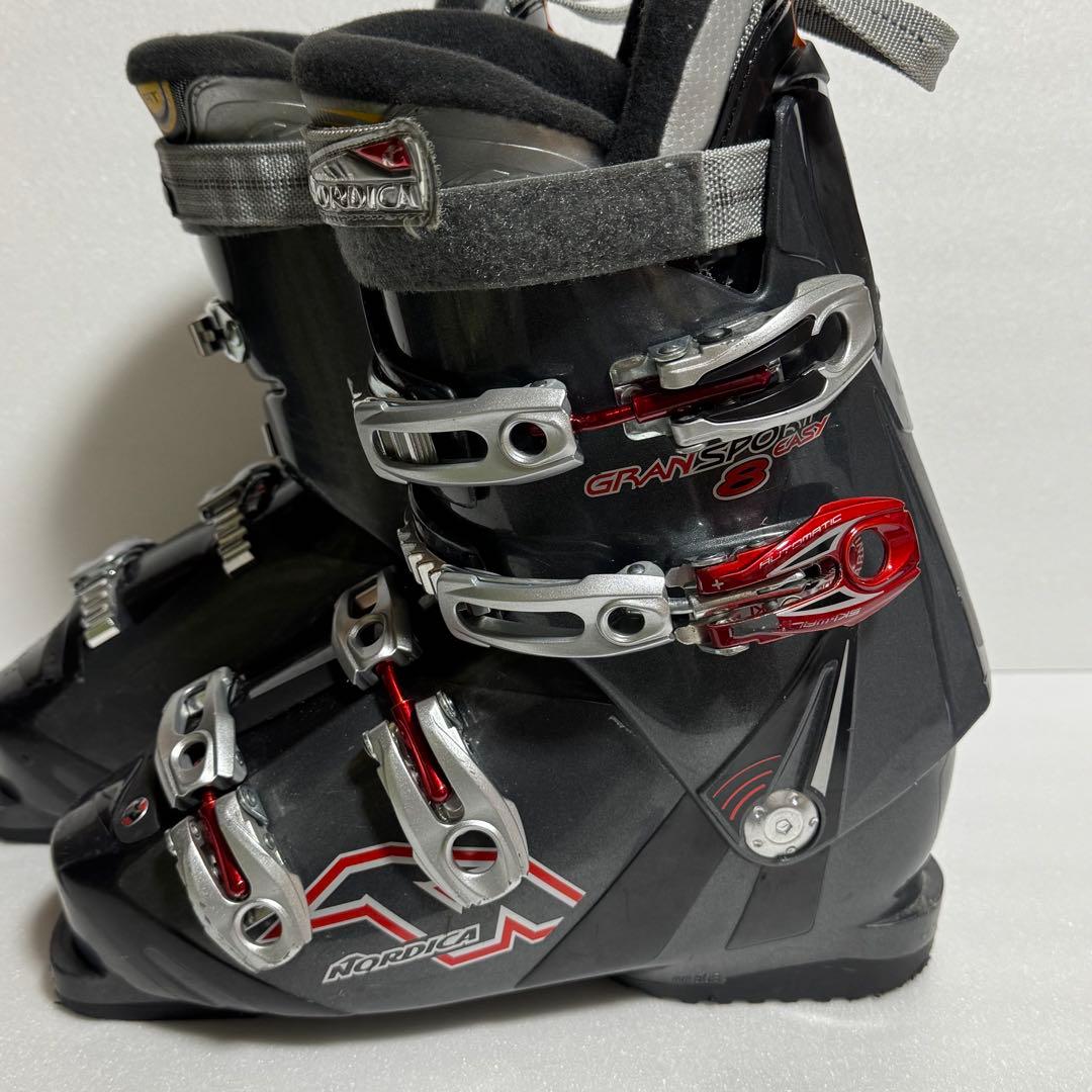 26cmスキーブーツ黒色ブラックNORDICAノルディカ初心者格安激安処分