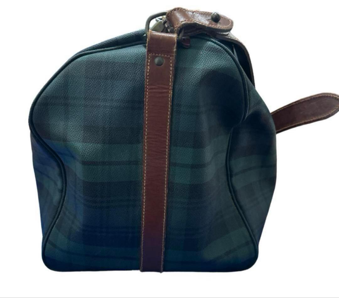 ヴィンテージ ラルフローレン チェック ボストン バッグ 2way ポロ