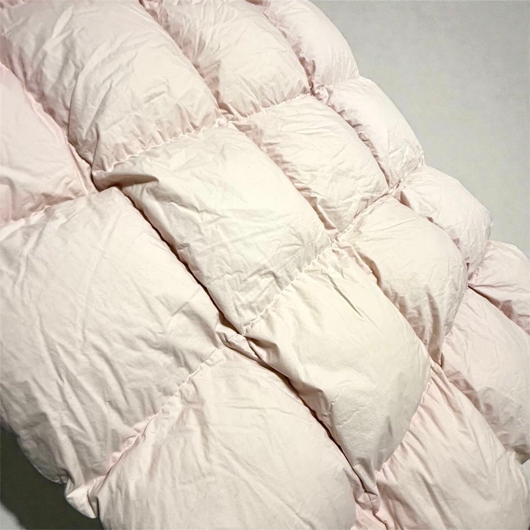 西川　シングル　冬用羽毛布団 花柄 150x210cm