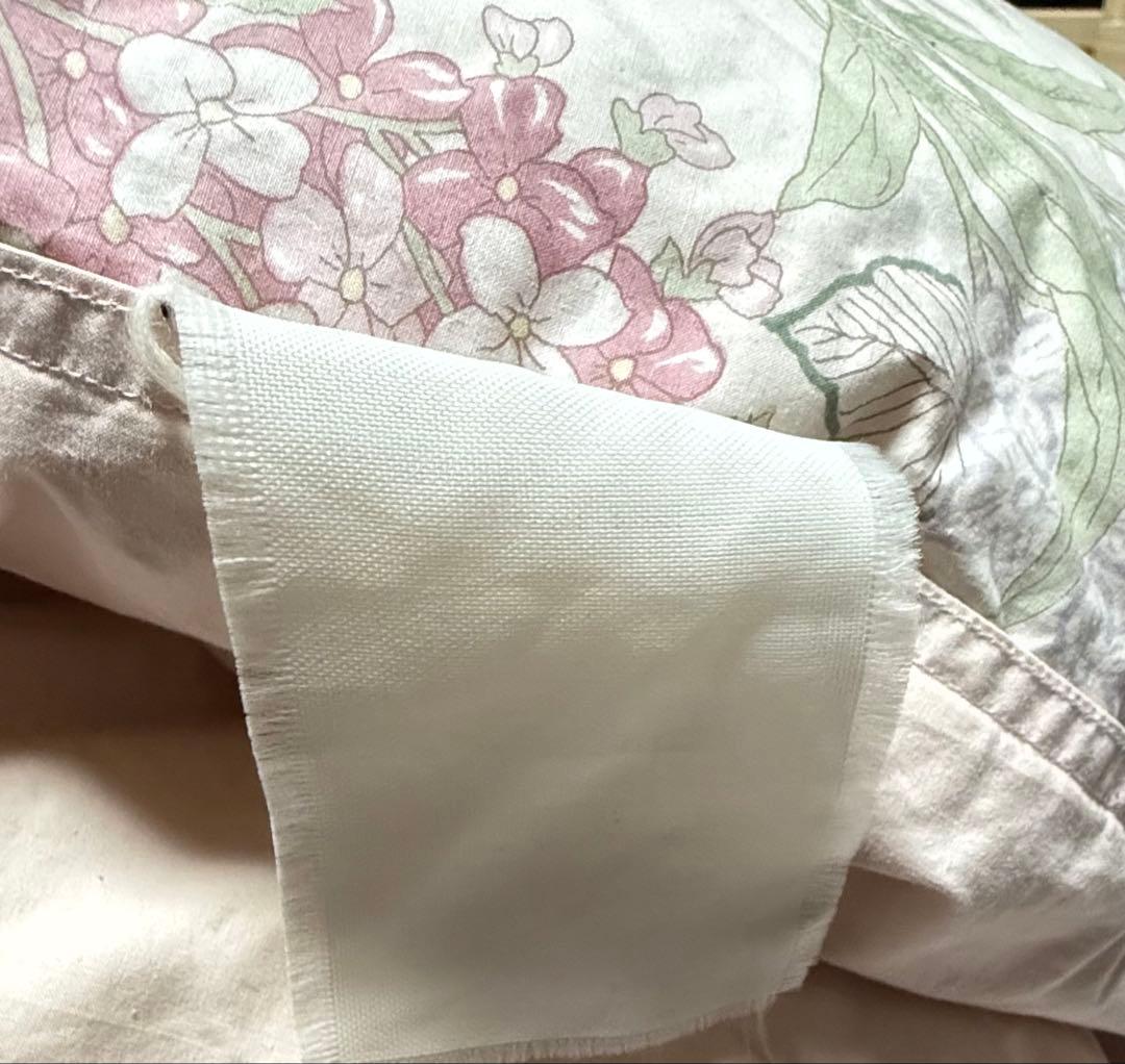 西川　シングル　冬用羽毛布団 花柄 150x210cm