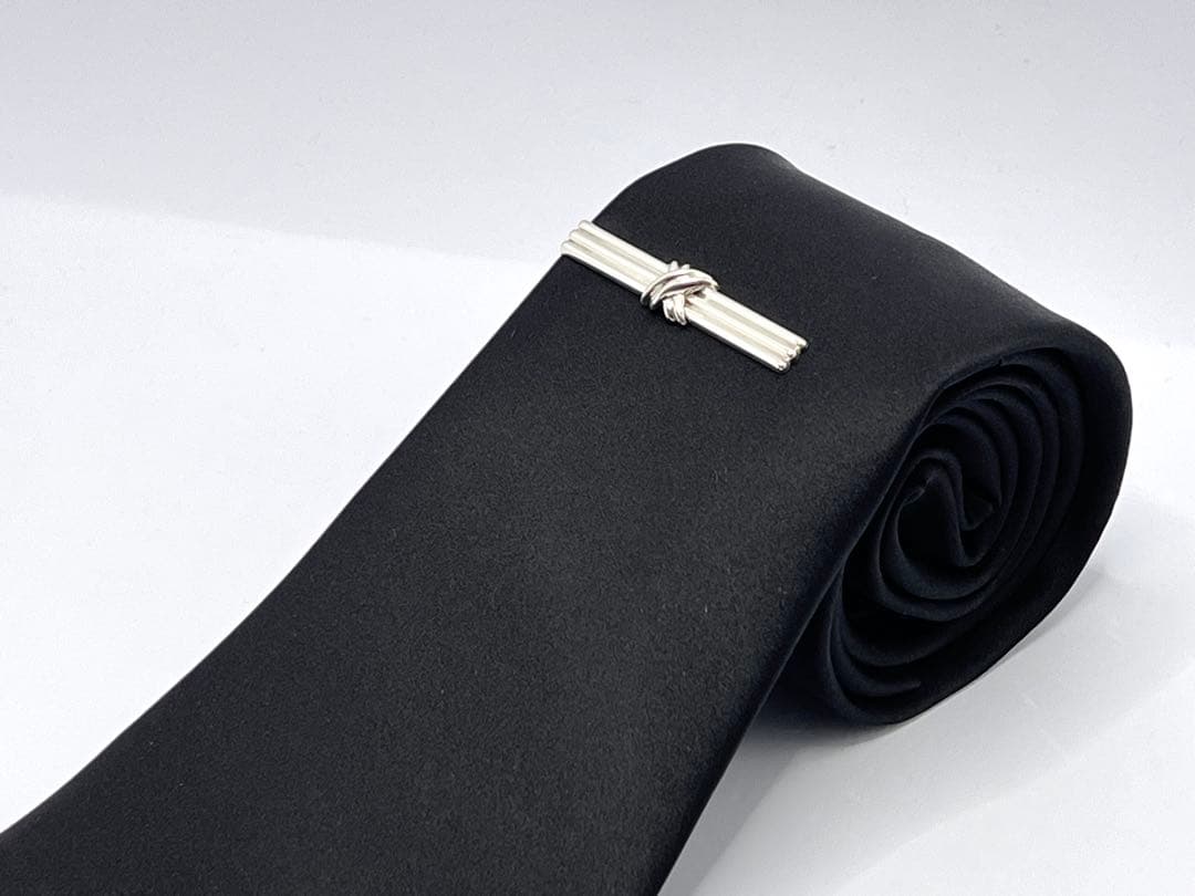 c723 美品　ティファニー　1992 シグネチャー　ネクタイピン　925