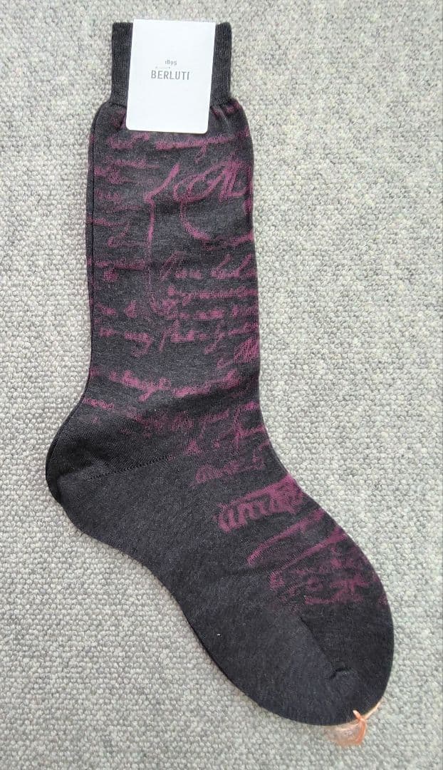 【新品未使用】BERLUTI ソックス 2足セット（箱、紙袋付）