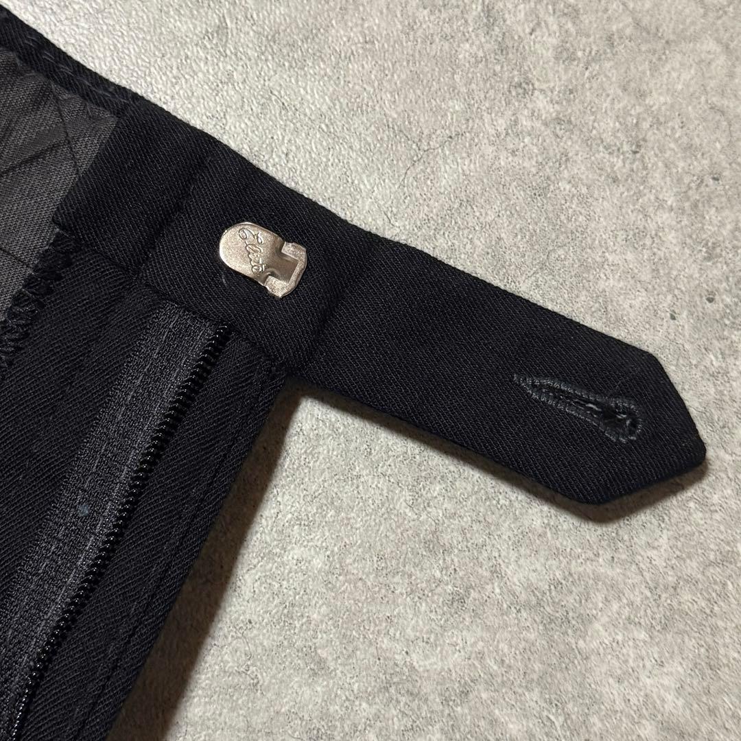 70s 80s VINTAGE スリータックワイドスラックス TALONジップ