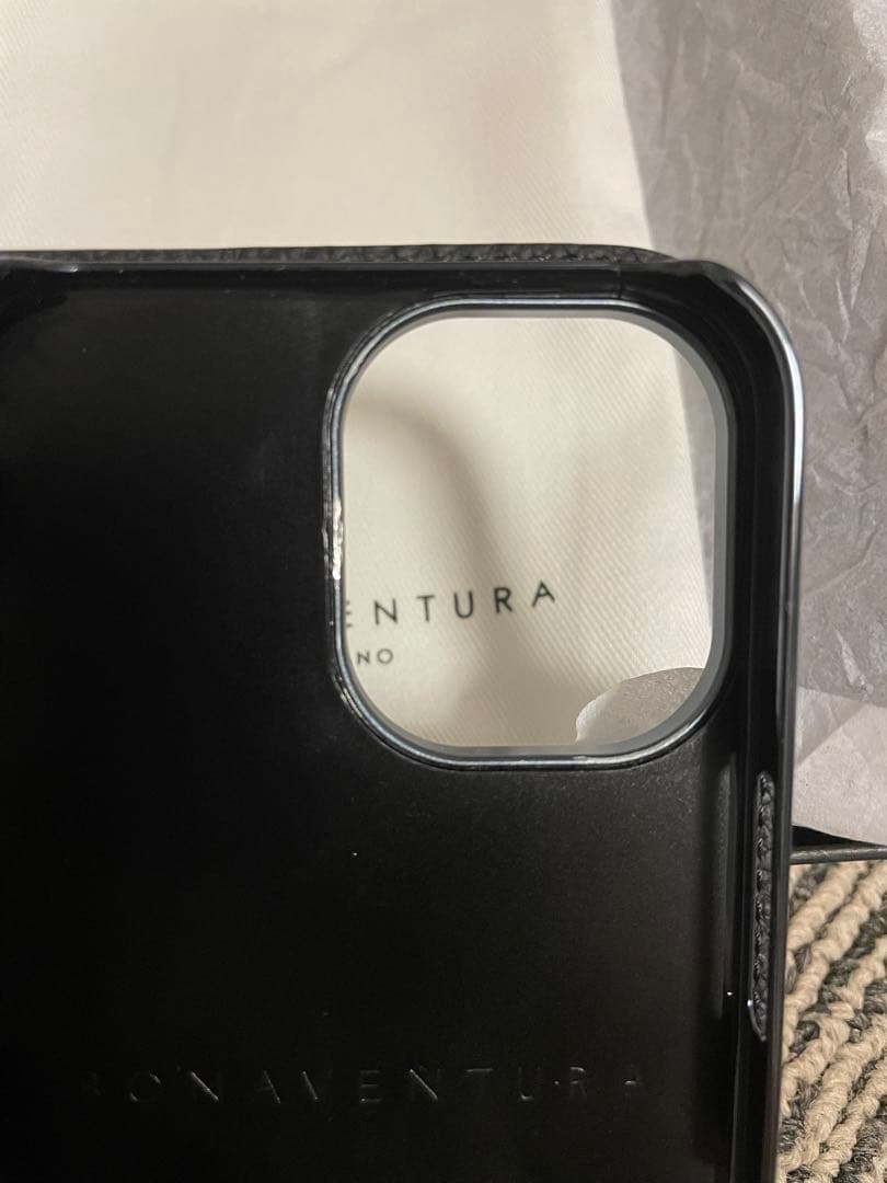 BONAVENTURA 手帳型ケース ブラック iPhone16